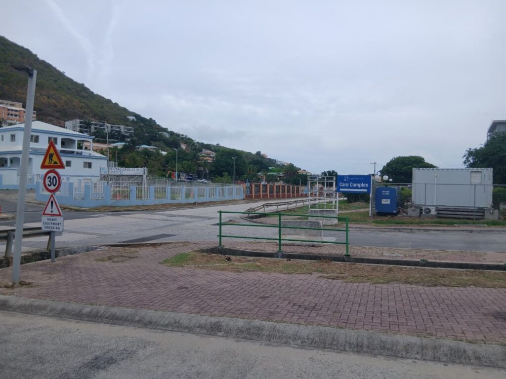 Fort Willem hiking trail in the Caribbean